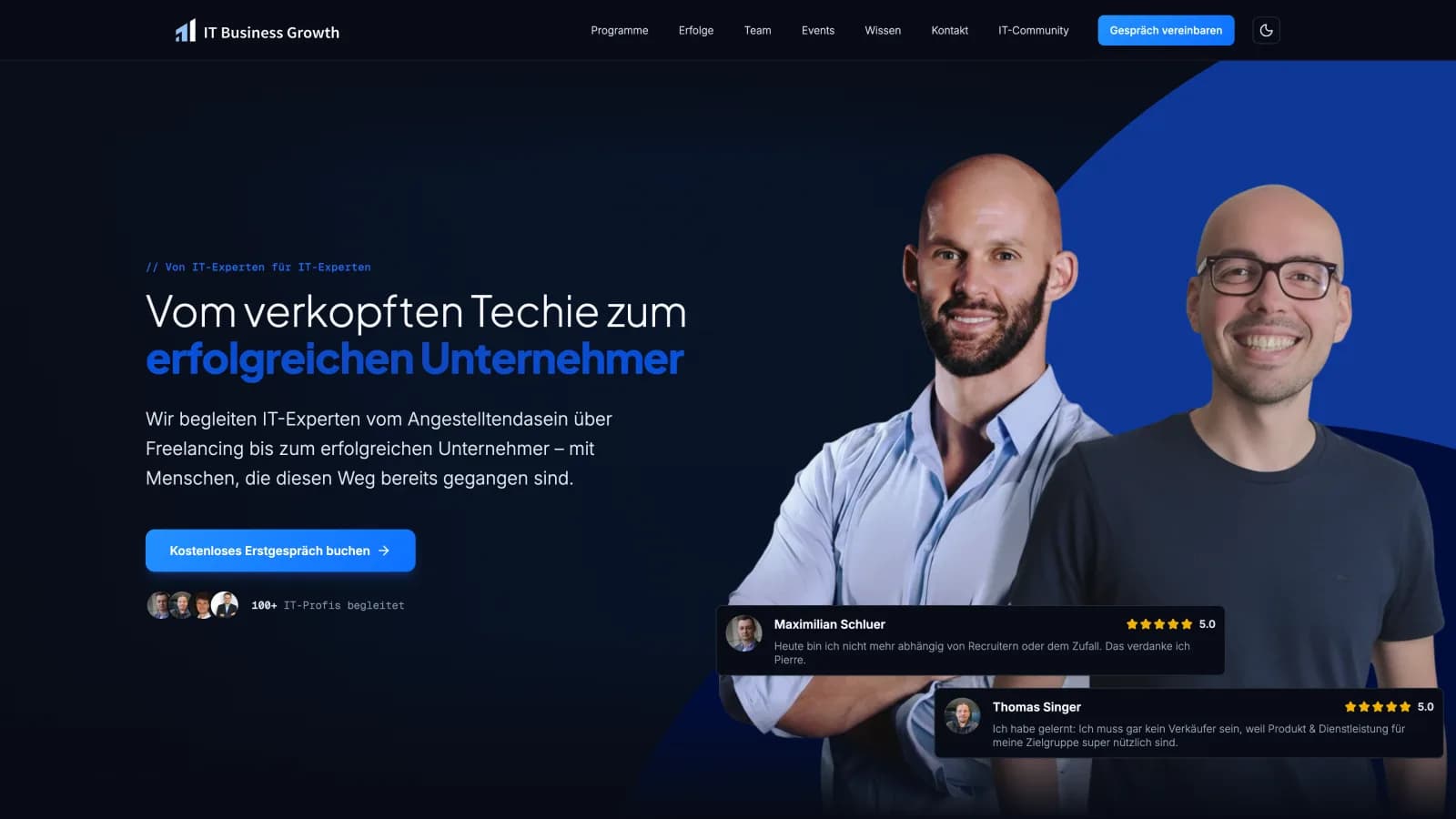 Vorschau der Website it-business-growth.com